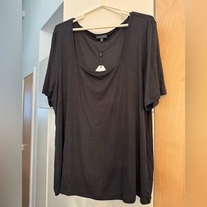 Universal Standard Foundation Square Neck Tee Size XL